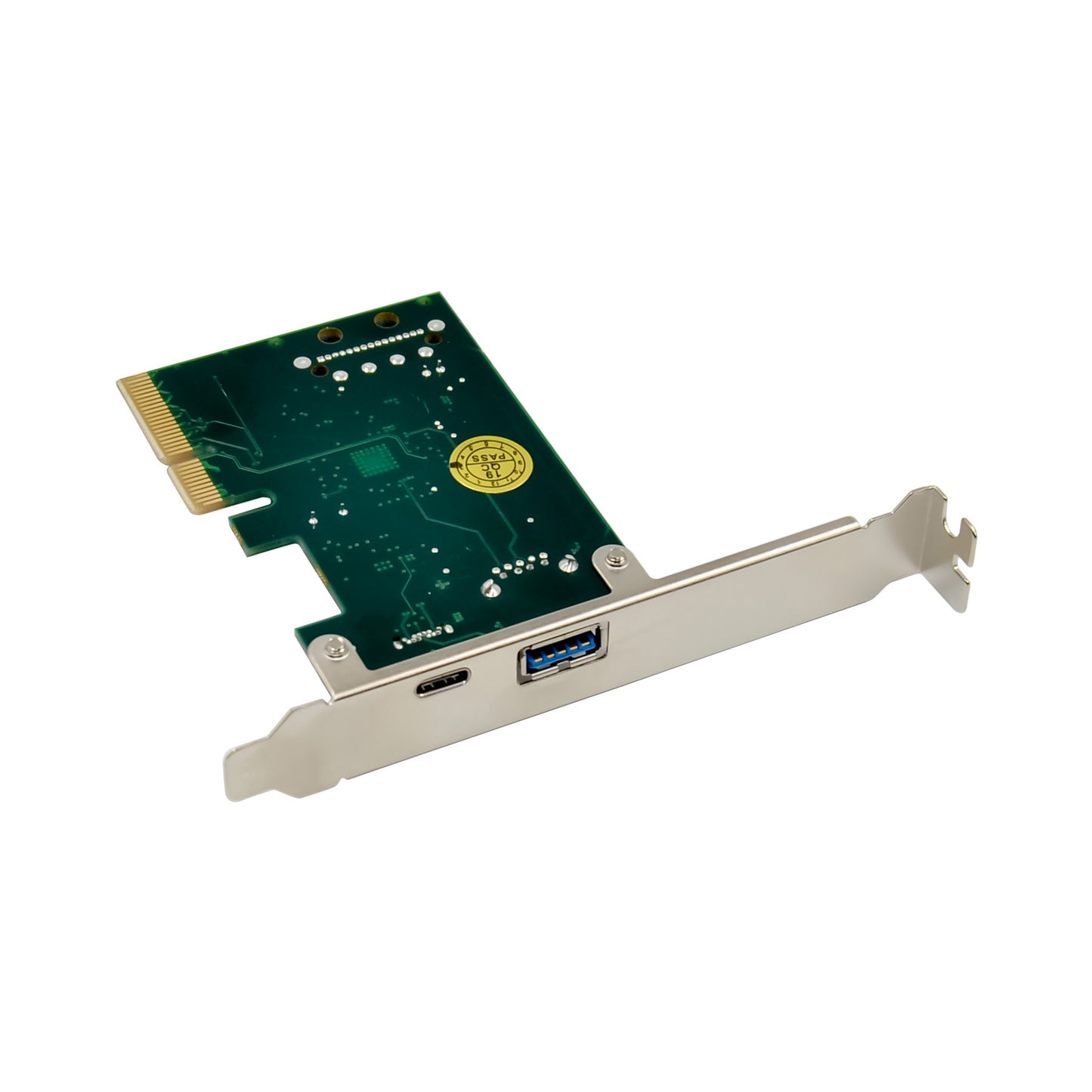 PCIE-USBC-A PCIe to USB 3.1 (Type A + Type C) Expansion Card 10Gbps Gen II w/ Full & Low Profile Brackets